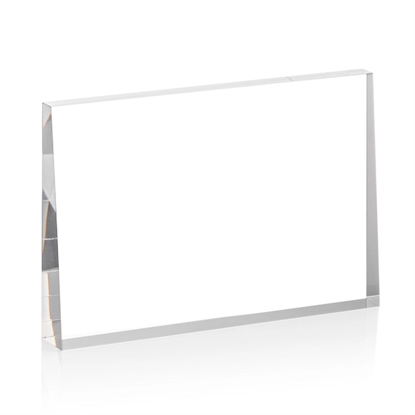 The Lansing Award is a thick freestanding acrylic award that tapers... from ASI 84592 St Regis Group / St Regis