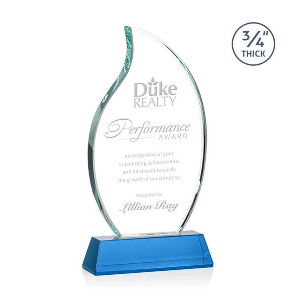 The Croydon award features a beautiful 3/4" thick Starfire Crystal to... from ASI 84592 St Regis Group / St Regis