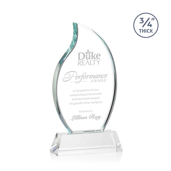 The Croydon award features a beautiful 3/4" thick Starfire Crystal to... from ASI 84592 St Regis Group / St Regis