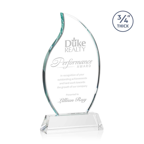 The Croydon award features a beautiful 3/4" thick Starfire Crystal to... from ASI 84592 St Regis Group / St Regis