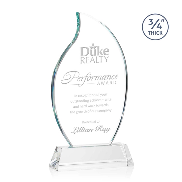 The Croydon award features a beautiful 3/4" thick Starfire Crystal to... from ASI 84592 St Regis Group / St Regis