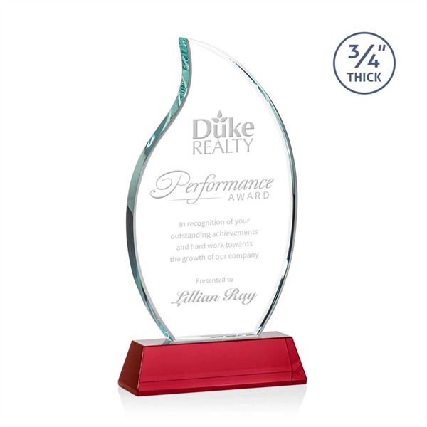 The Croydon award features a beautiful 3/4" thick Starfire Crystal to... from ASI 84592 St Regis Group / St Regis