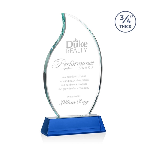 The Croydon award features a beautiful 3/4" thick Starfire Crystal to... from ASI 84592 St Regis Group / St Regis