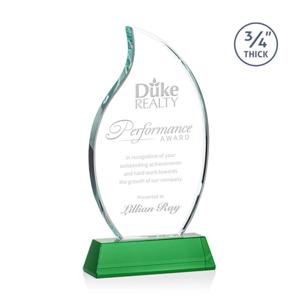 The Croydon award features a beautiful 3/4" thick Starfire Crystal to... from ASI 84592 St Regis Group / St Regis