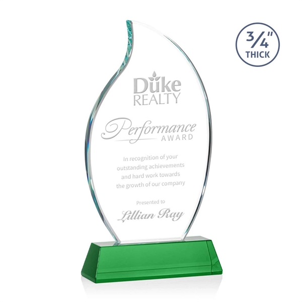 The Croydon award features a beautiful 3/4" thick Starfire Crystal to... from ASI 84592 St Regis Group / St Regis