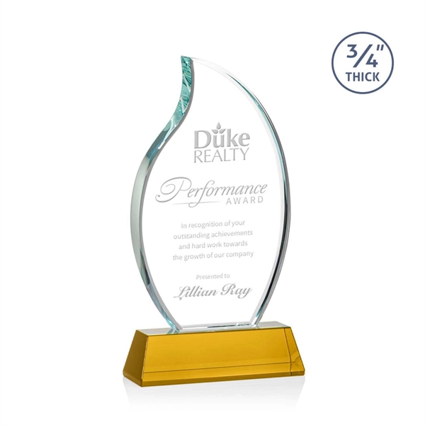 The Croydon award features a beautiful 3/4" thick Starfire Crystal to... from ASI 84592 St Regis Group / St Regis