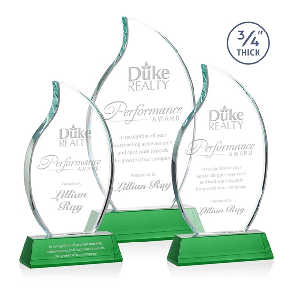 The Croydon award features a beautiful 3/4" thick Starfire Crystal to... from ASI 84592 St Regis Group / St Regis