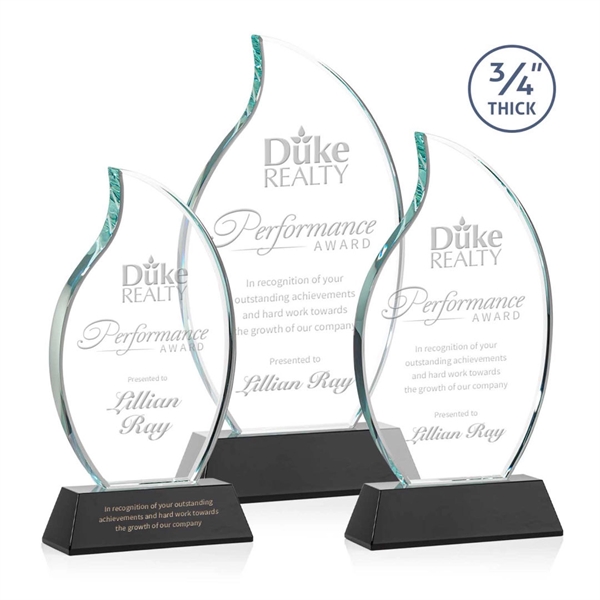 The Croydon award features a beautiful 3/4" thick Starfire Crystal to... from ASI 84592 St Regis Group / St Regis