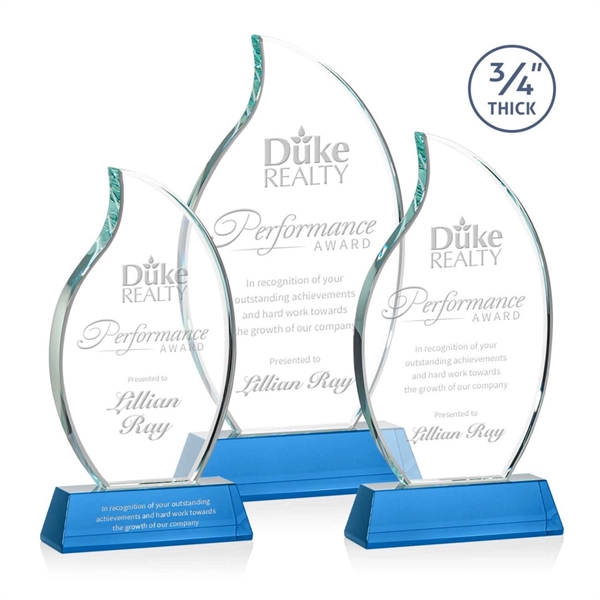 The Croydon award features a beautiful 3/4" thick Starfire Crystal to... from ASI 84592 St Regis Group / St Regis