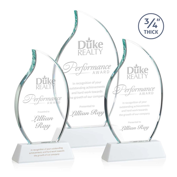 The Croydon award features a beautiful 3/4" thick Starfire Crystal to... from ASI 84592 St Regis Group / St Regis