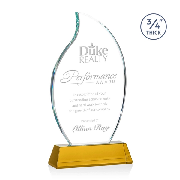 The Croydon award features a beautiful 3/4" thick Starfire Crystal to... from ASI 84592 St Regis Group / St Regis