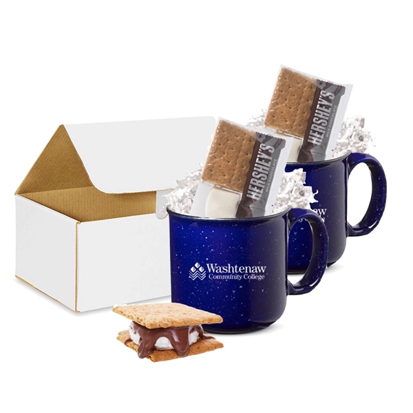 Set of 2 Camper Mugs with Smores Kit Boxed... from ASI 89971 Stuff A Mug