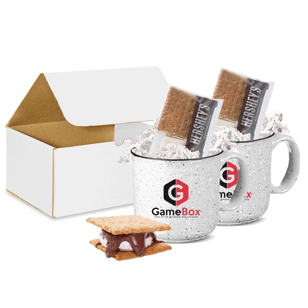 Set of 2 Camper Mugs with Smores Kit Boxed... from ASI 89971 Stuff A Mug
