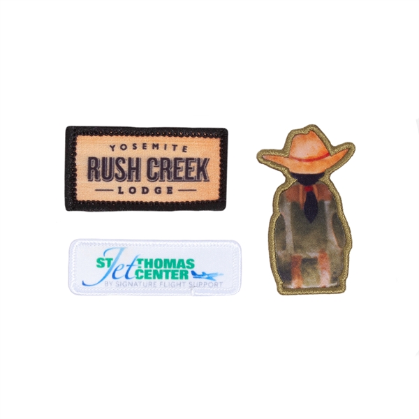 Have complicated artwork? Don't miss out on our Dye Sublimated Patches!... from ASI 62088 IDProductsource