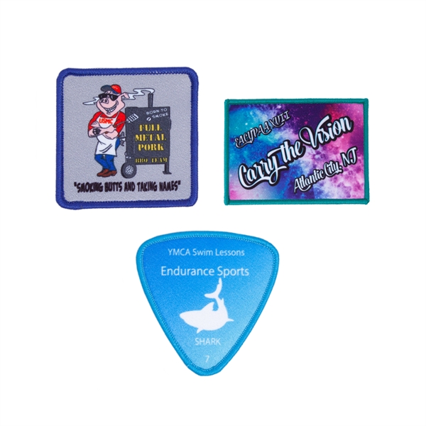 Have complicated artwork? Don't miss out on our Dye Sublimated Patches!... from ASI 62088 IDProductsource