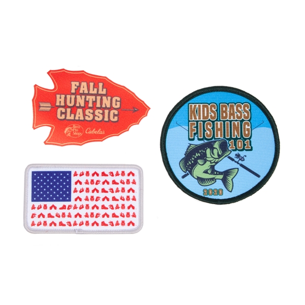 Have complicated artwork? Don't miss out on our Dye Sublimated Patches!... from ASI 62088 IDProductsource