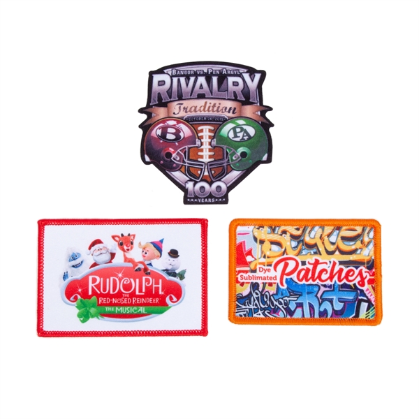 Have complicated artwork? Don't miss out on our Dye Sublimated Patches!... from ASI 62088 IDProductsource