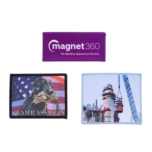 Have complicated artwork? Don't miss out on our Dye Sublimated Patches!... from ASI 62088 IDProductsource