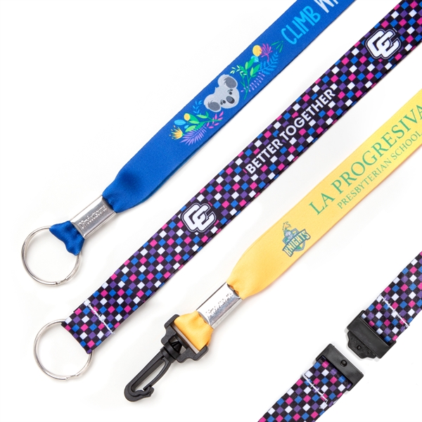 30" x 3/4" polyester youth-sized lanyard with dye sublimated imprint.... from ASI 62088 IDProductsource
