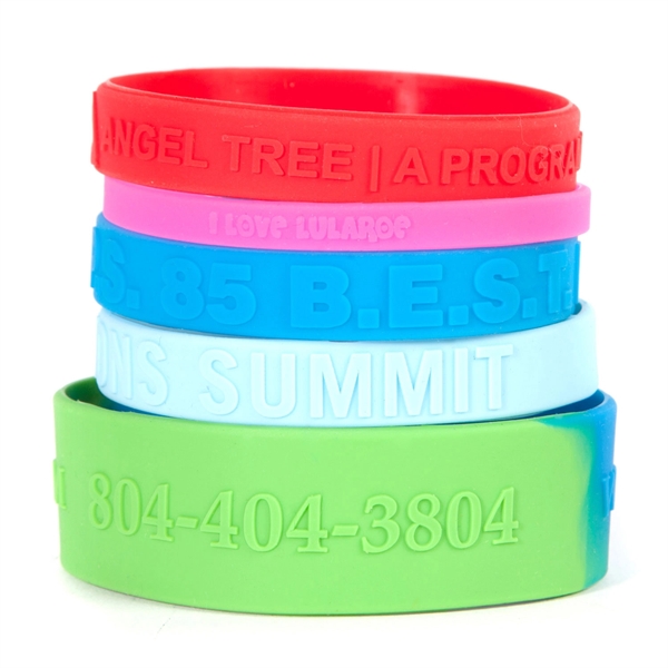 Made out of 100% silicone and extremely durable, our Silicone Wristbands... from ASI 62088 IDProductsource