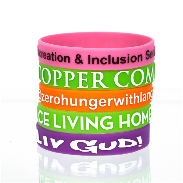 Made out of 100% silicone and extremely durable, our Silicone Wristbands... from ASI 62088 IDProductsource