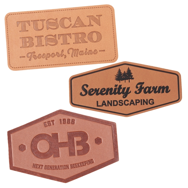 Don't miss a unique spin on patches with our Faux Leather... from ASI 62088 IDProductsource