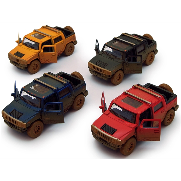 Die cast metal vehicle Hummer... from ASI 85620 H M Schmidt Co Inc / Traveling Billboard