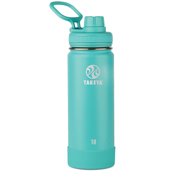 TAKEYA Actives Insulated Water Bottle With Spout Lid 18 oz... from ASI 72657 Active Life Promo / Active Life