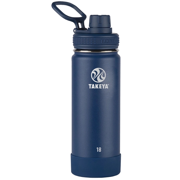TAKEYA Actives Insulated Water Bottle With Spout Lid 18 oz... from ASI 72657 Active Life Promo / Active Life