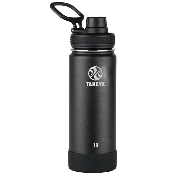 TAKEYA Actives Insulated Water Bottle With Spout Lid 18 oz... from ASI 72657 Active Life Promo / Active Life