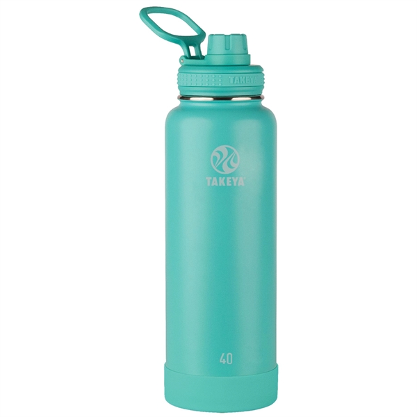 TAKEYA Actives Insulated Water Bottle With Spout Lid 40 oz... from ASI 72657 Active Life Promo / Active Life