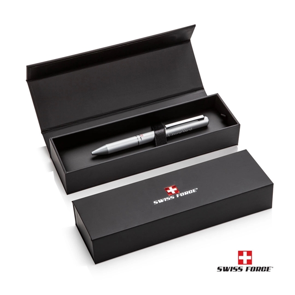 Sleek, metal twist action pen with soft hybrid ink refill. Available... from ASI 84592 St Regis Group