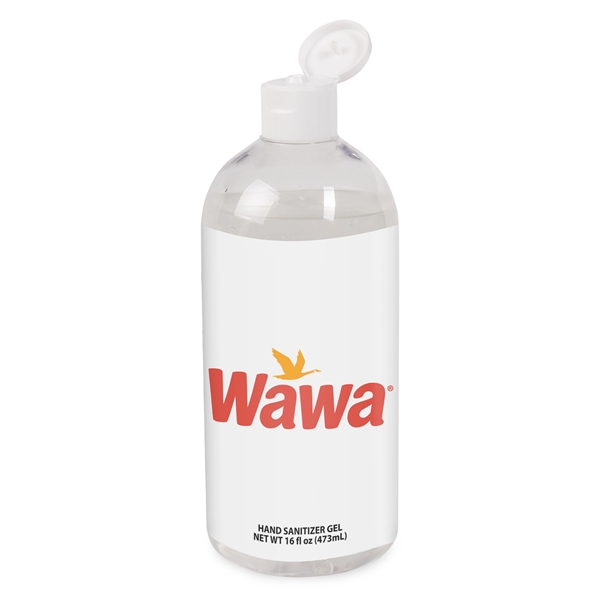 16 oz. bottle of hand sanitizer gel with a flip top... from ASI 44900 NC Custom (CI/Lanco) / Lanco