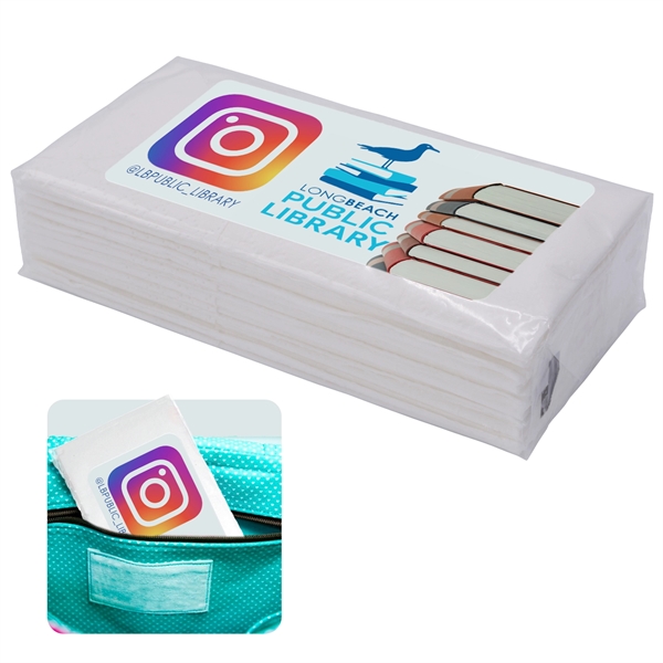 This pocket size tissue pack contains 10, three-ply tissues.... from ASI 52710 Lincoln Line