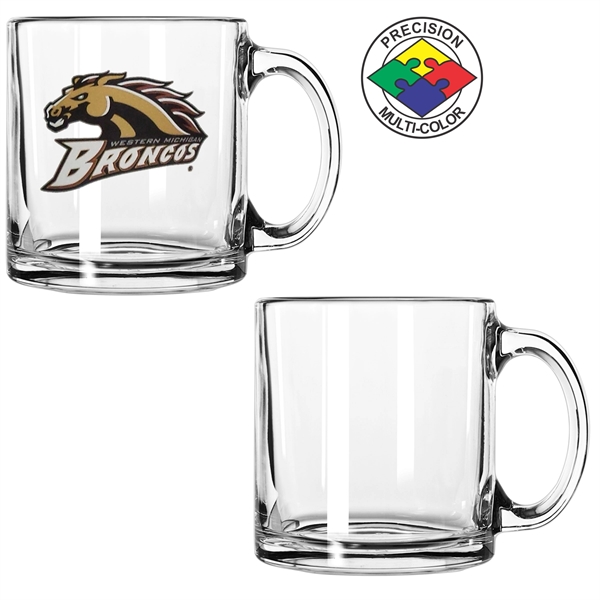 13oz Clear or Frosted Glass C-Handle Mug... from ASI 80093 Pyrographics / Pyrographics Line
