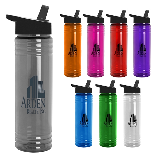 This sports bottle holds up to 24 oz and features a... from ASI 52710 Lincoln Line