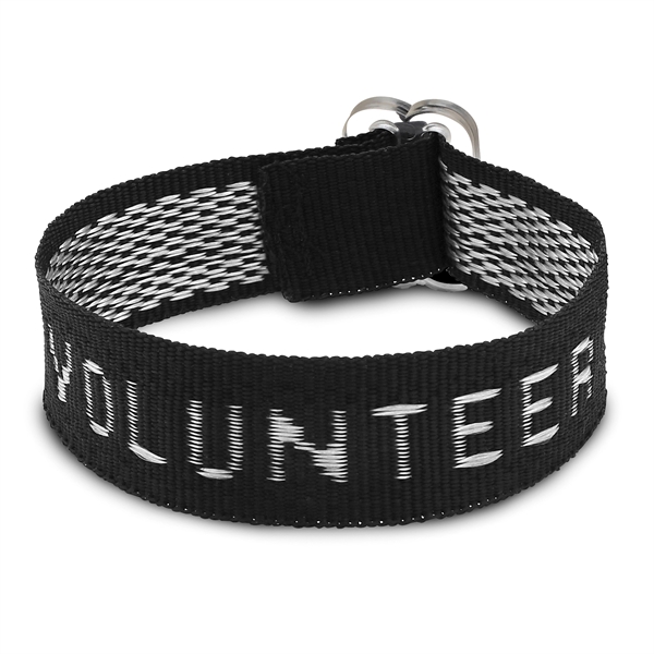 1-inch wide polypropylene custom woven wristband... from ASI 92980 WOV-IN® / Universal Strap/Wov-In Line