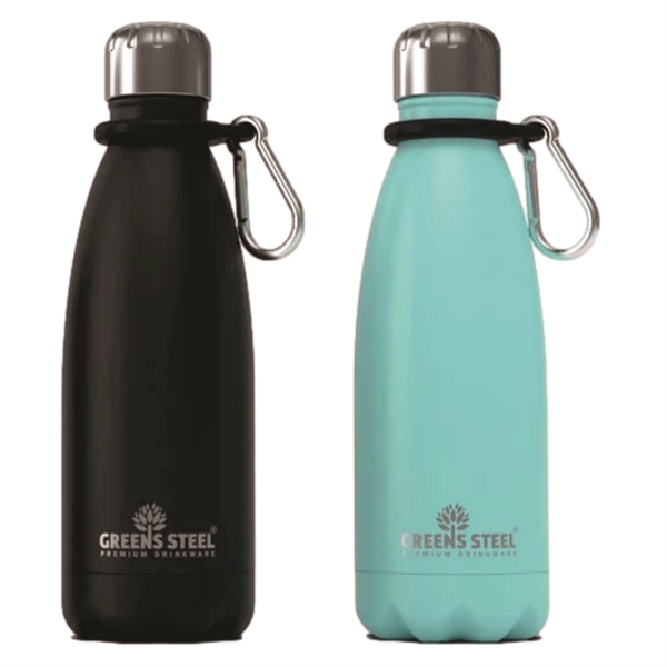 Reusable Coated Stainless Steel Water Bottle 17oz.... from ASI 72657 Active Life Promo / Apres Ski
