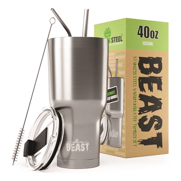 Reusable Stainless Steel Double Insulated Coffee Tumbler With Straw.... from ASI 72657 Active Life Promo / Apres Ski