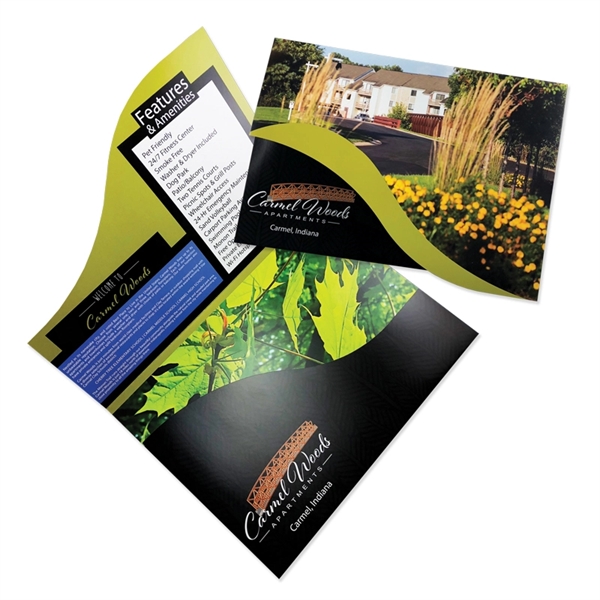 Presentation Folder with Serpentine Cut Pocket... from ASI 32050 Admore / Admore®