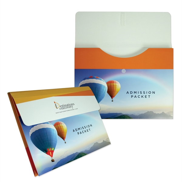 Full Color Expansion Portfolio with 1-1/2" sealed gusset... from ASI 32050 Admore / Admore®