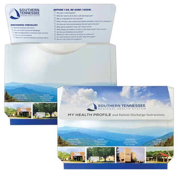 Full color portfolio with unsealed expansion gusset.... from ASI 32050 Admore / Admore®