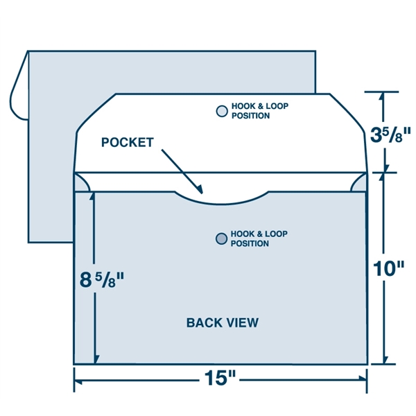 Full Color Printed 10" X 15" portfolio... from ASI 32050 Admore / Admore®