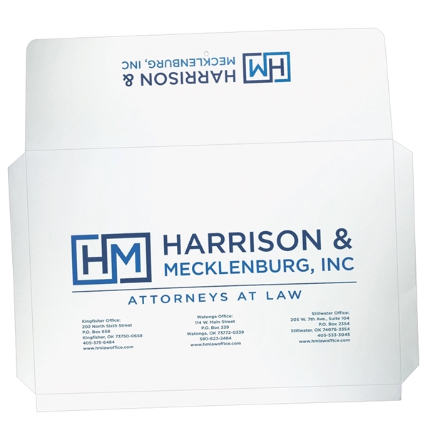 10" x 15" Portfolio with an unsealed 1-1/2" expansion gusset... from ASI 32050 Admore / Admore®