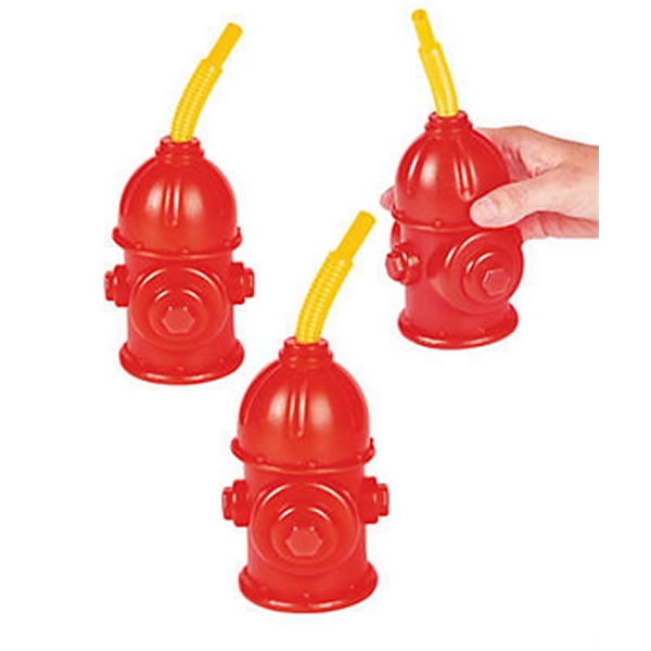 Fire Hydrant sipper cup. Cool off your customers with their favorite... from ASI 85620 H M Schmidt Co Inc / Traveling Billboard