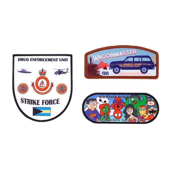 Have complicated artwork? Don't miss out on our Dye Sublimated Patches!... from ASI 62088 IDProductsource