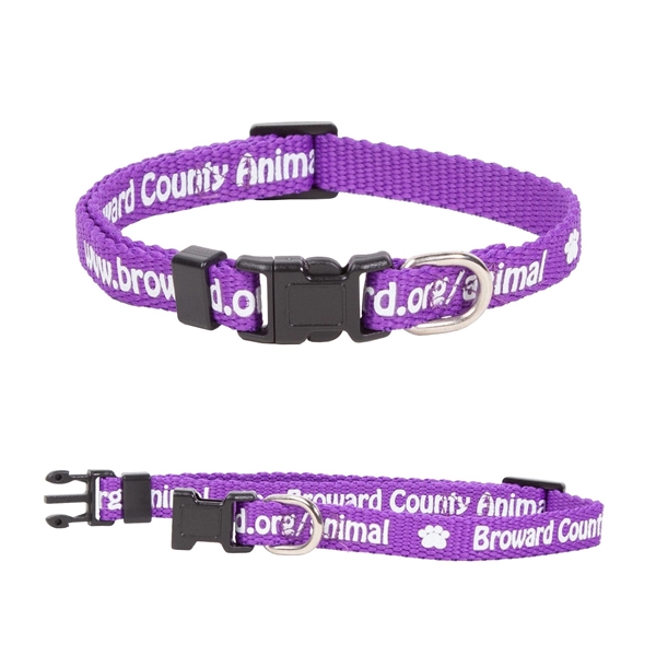 Dress up your pup with this durable polyester dog collar. It's... from ASI 62088 IDProductsource