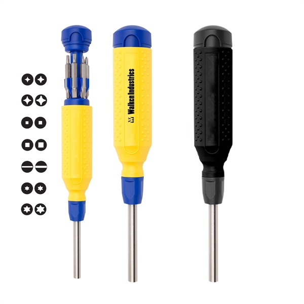 MegaPro stainless steel screwdriver for repairs and home improvement projects.... from ASI 61125 Hit Promotional Products / Hit®