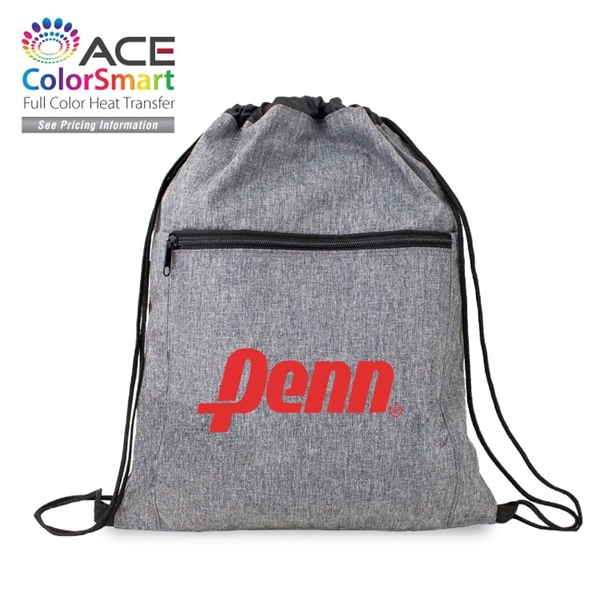 300 Denier with dobby nylon drawstring backpack. Sturdy cord.... from ASI 30112 ACE Products / Ace Line