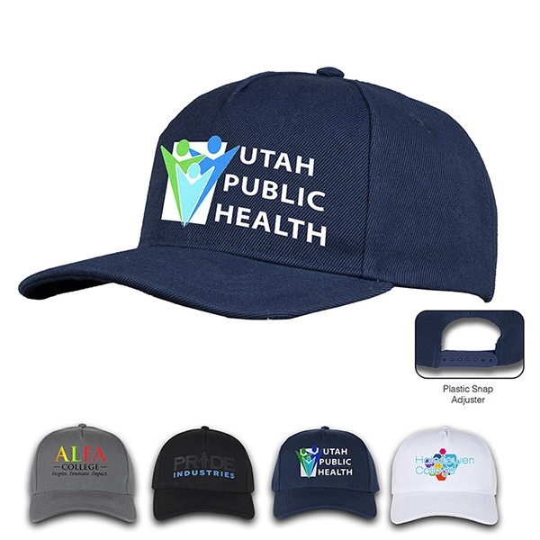 Full-color imprint premium quality 285GSM structured baseball hat with medium to... from ASI 62660 Innovation Line